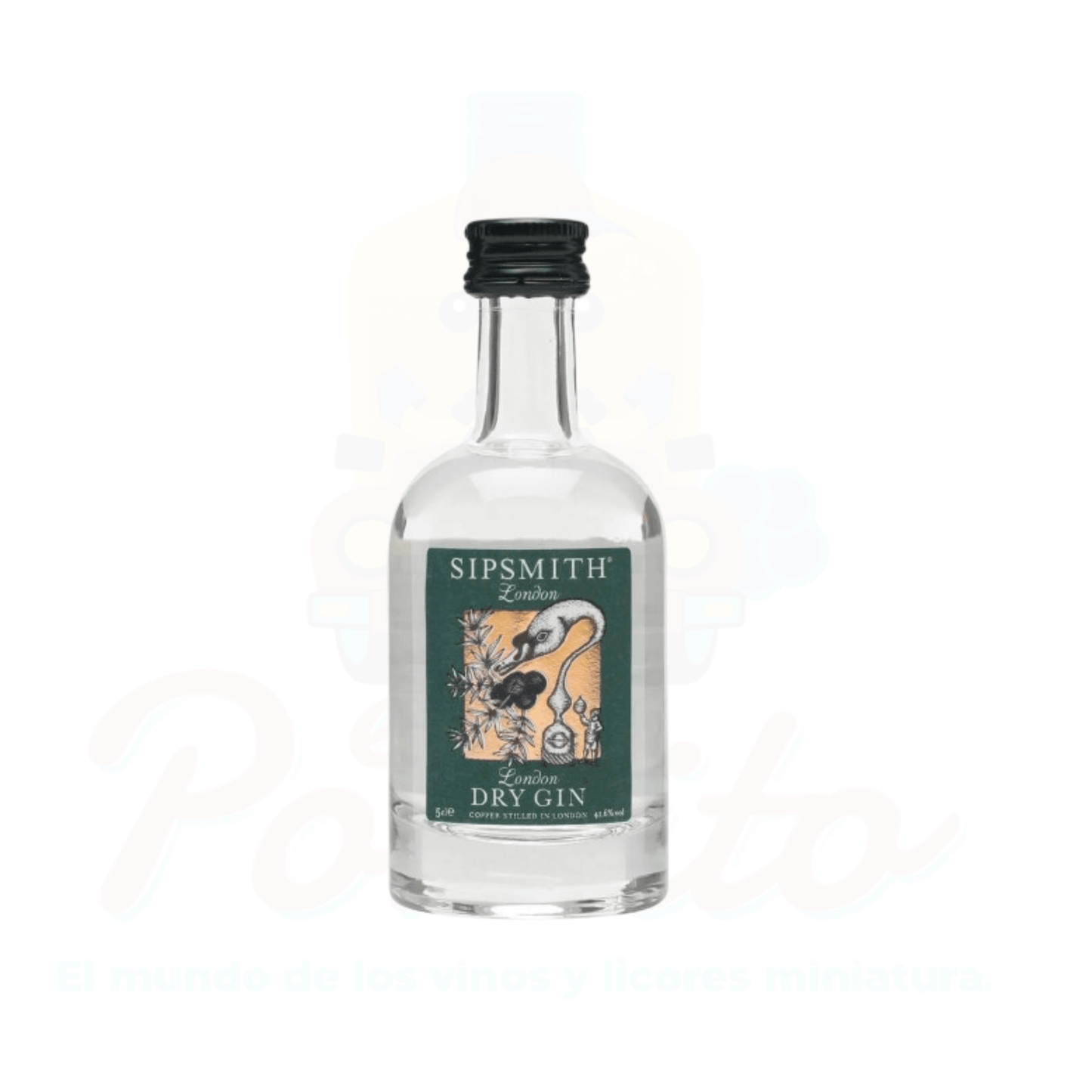 Mini Sipsmith London Dry Gin 50 ml.