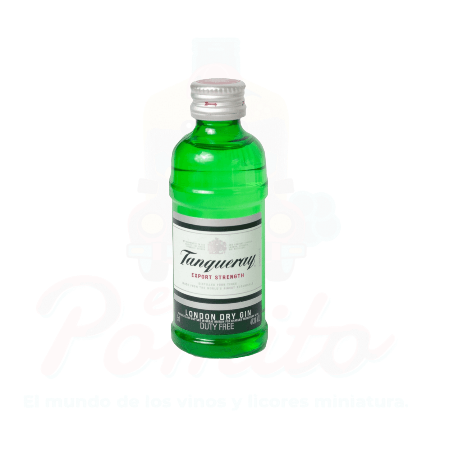 Mini Ginebra Tanqueray 50 ml.