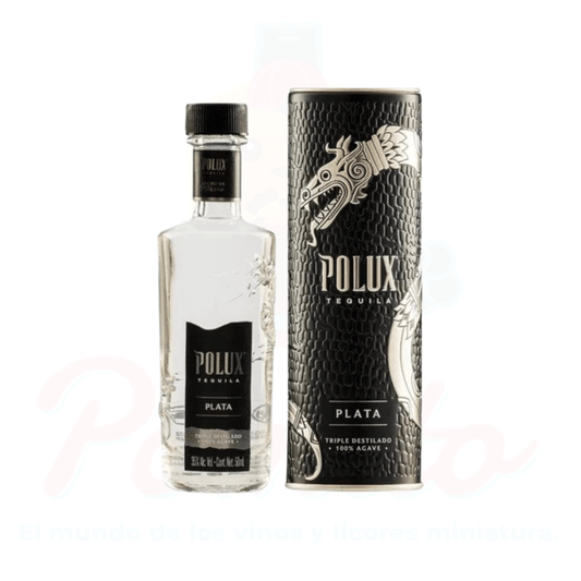 Mini Tequila Cristalino Diamante Polux Plata 50 ml.