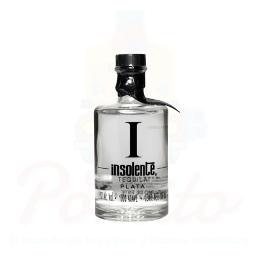 Mini Tequila Insolente Plata 100ml.