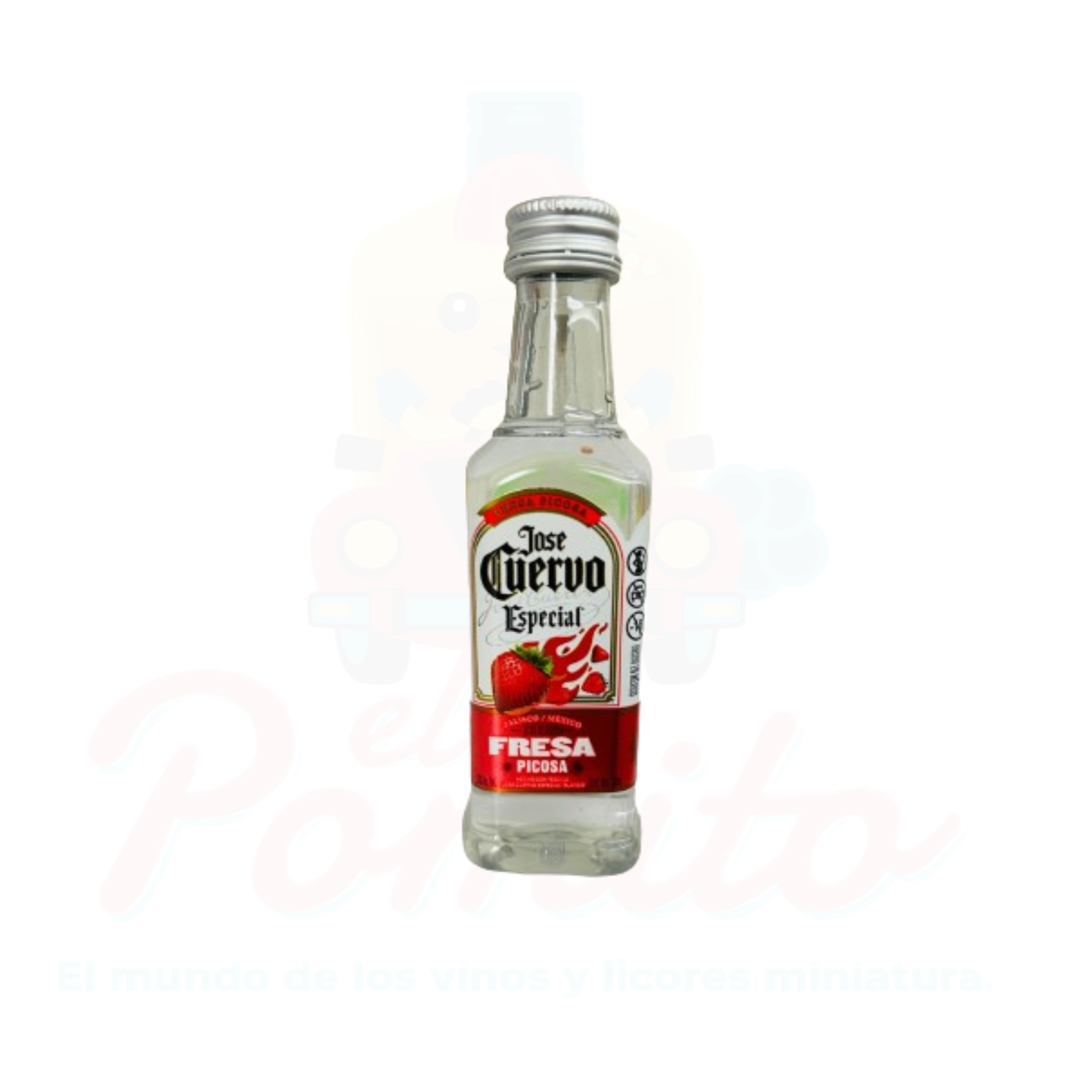 Mini Tequila Jose Cuervo Especial Fresa Picosa 50 ml. – El Pomito