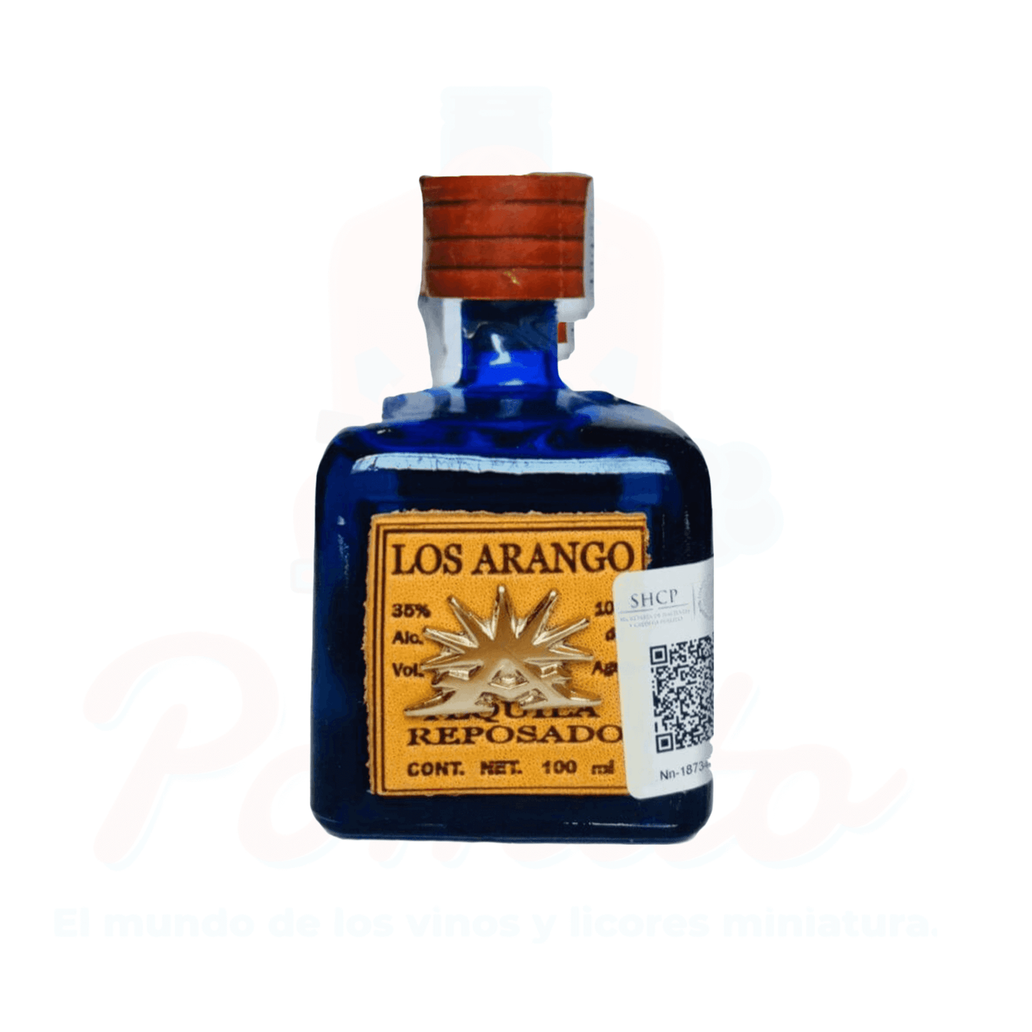 Mini Tequila Los Arango 100 ml.