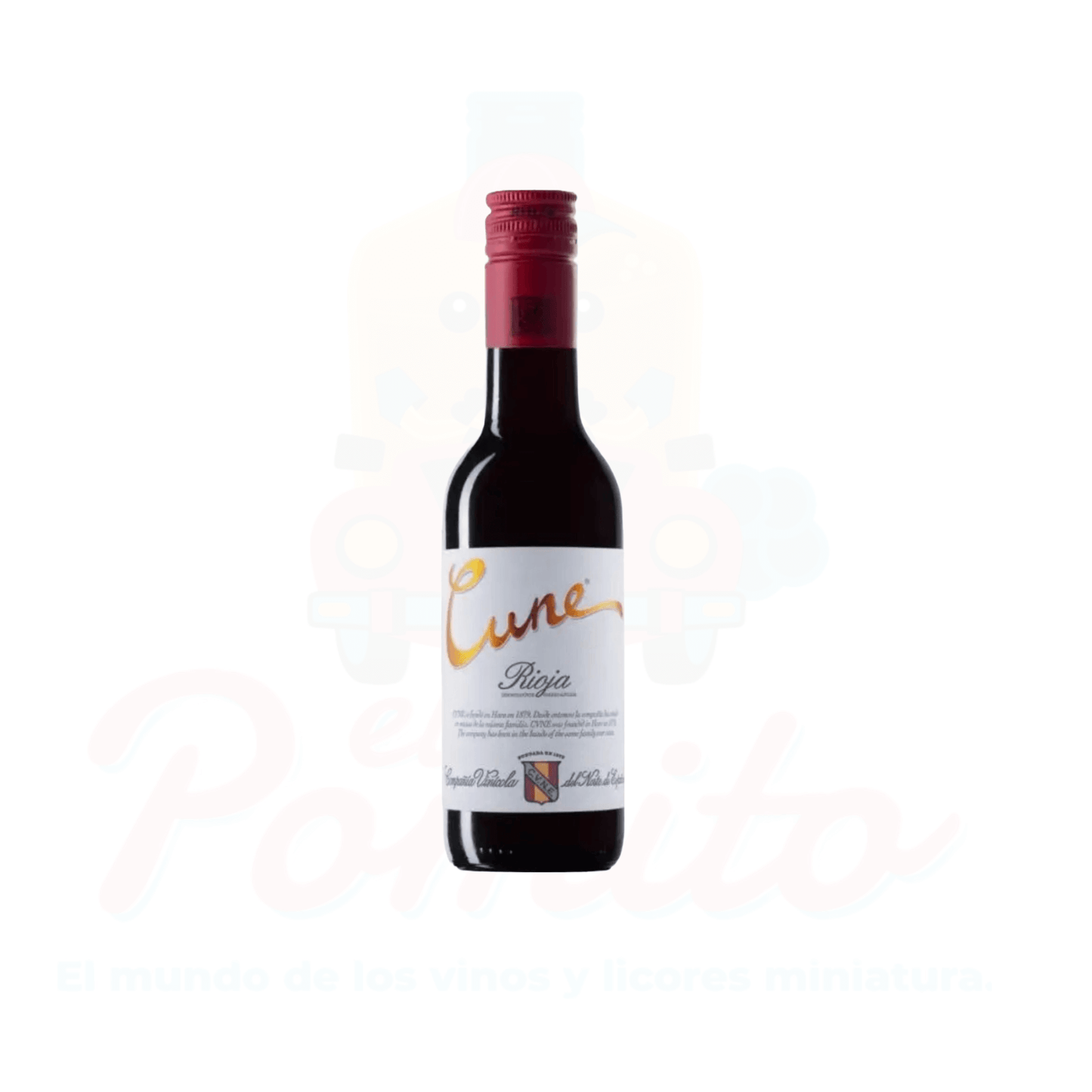 Mini Vino Tinto Cune Rioja 187 ml.