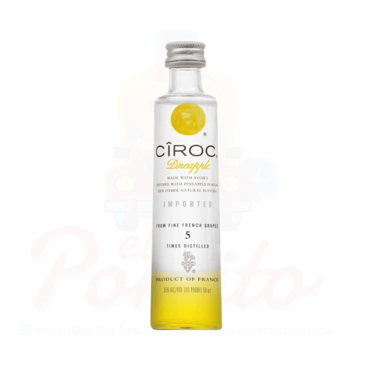 Mini Vodka Ciroc Pineapple 50 ml.