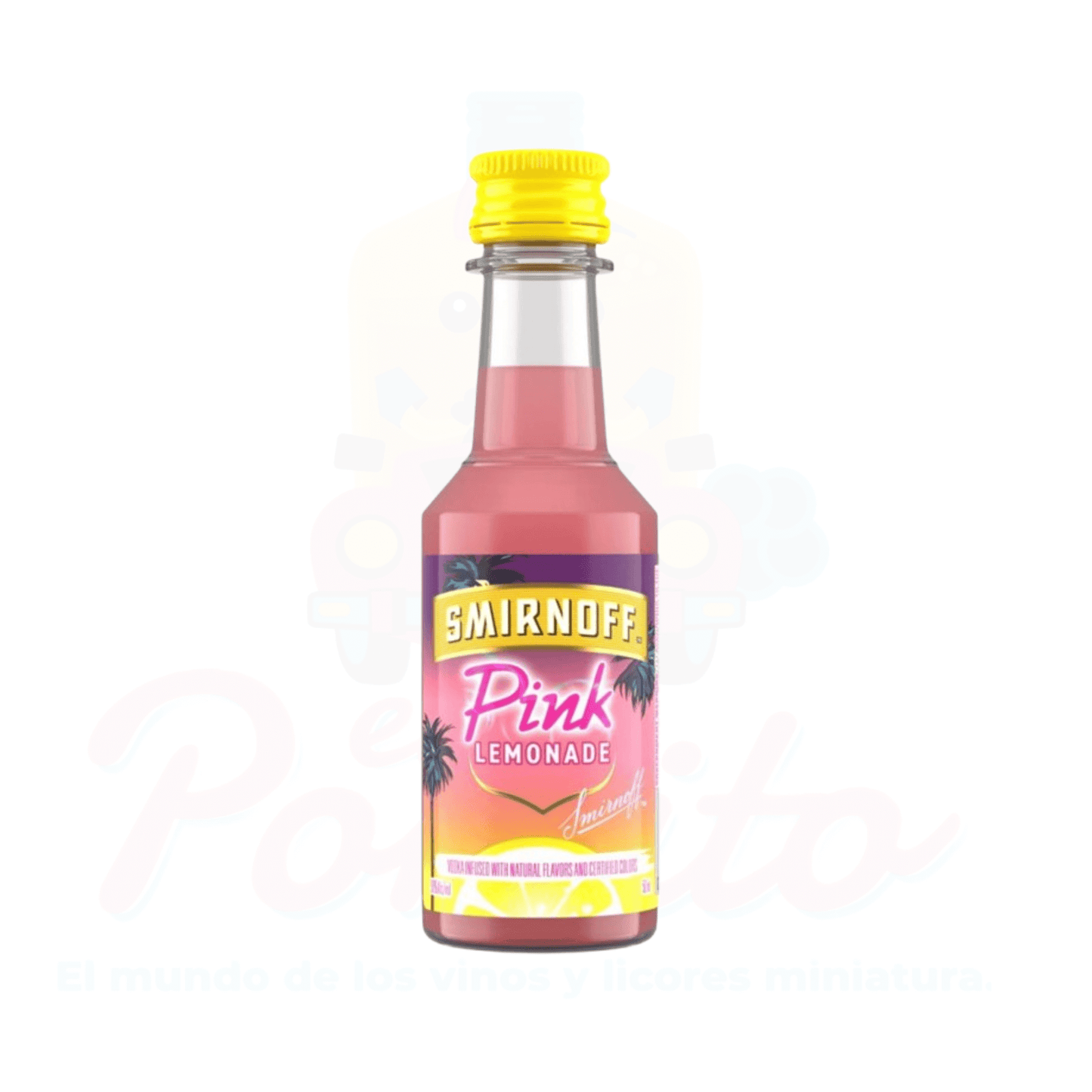 Mini Vodka Smirnoff Pink Lemonade 50 ml.