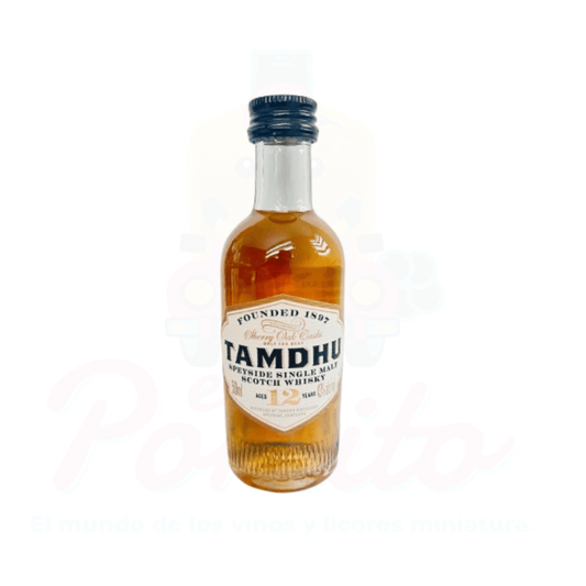 Mini Whiskey Tamdhu 12 años 50 ml.