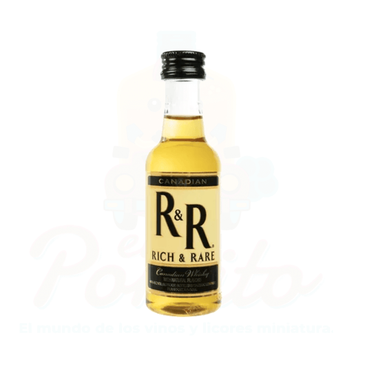 Mini Whisky Canadian Rich & Rare 50 ml.