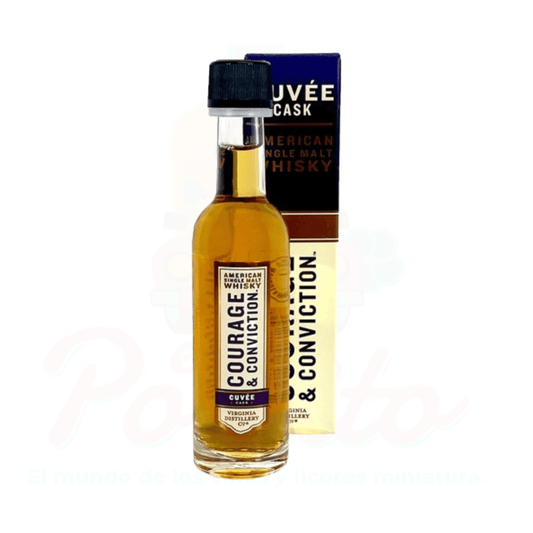 Mini Whisky Courage & Conviction Virginia Distillery Cuvee Cask 50ml