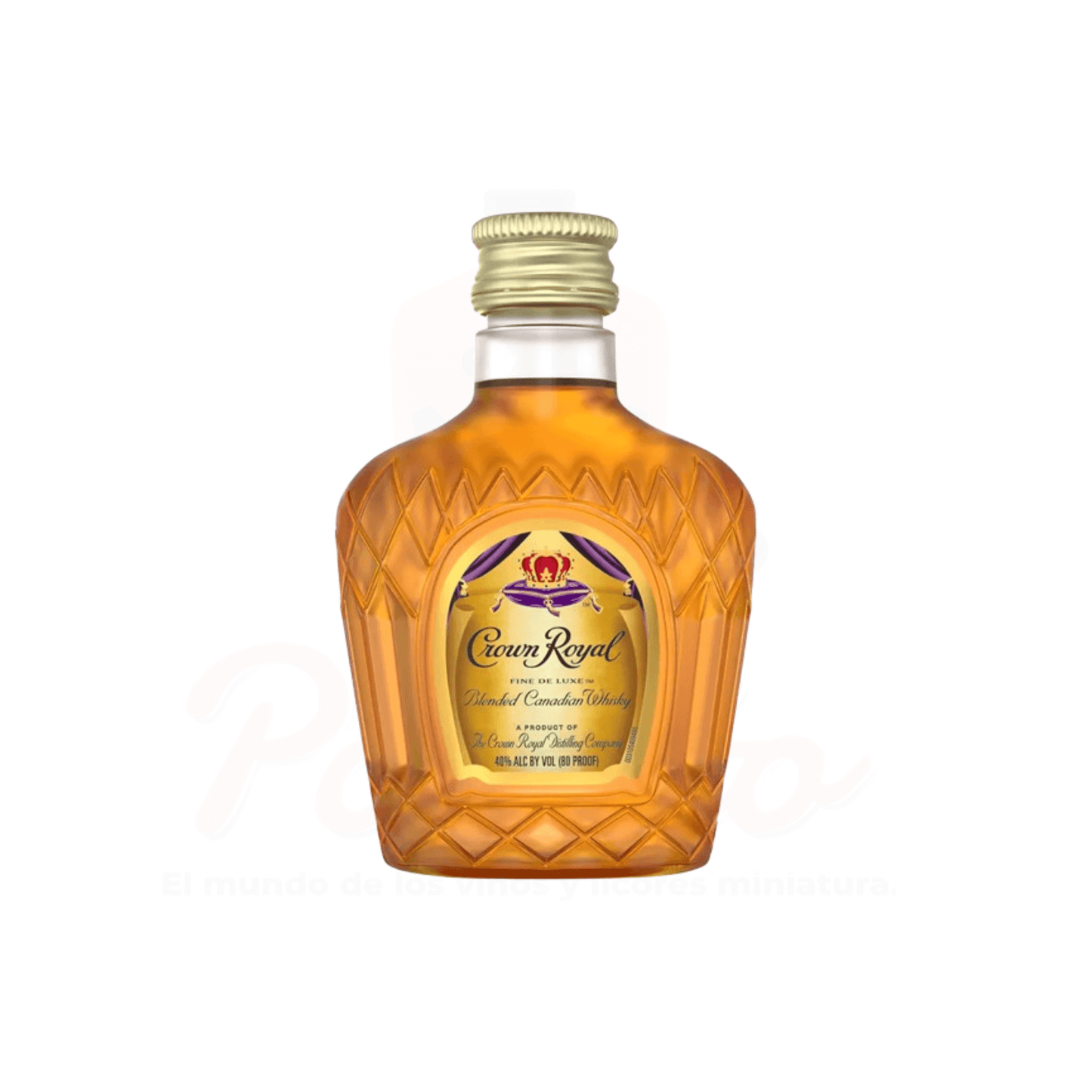 Mini Whisky Crown Royal 50 ml.