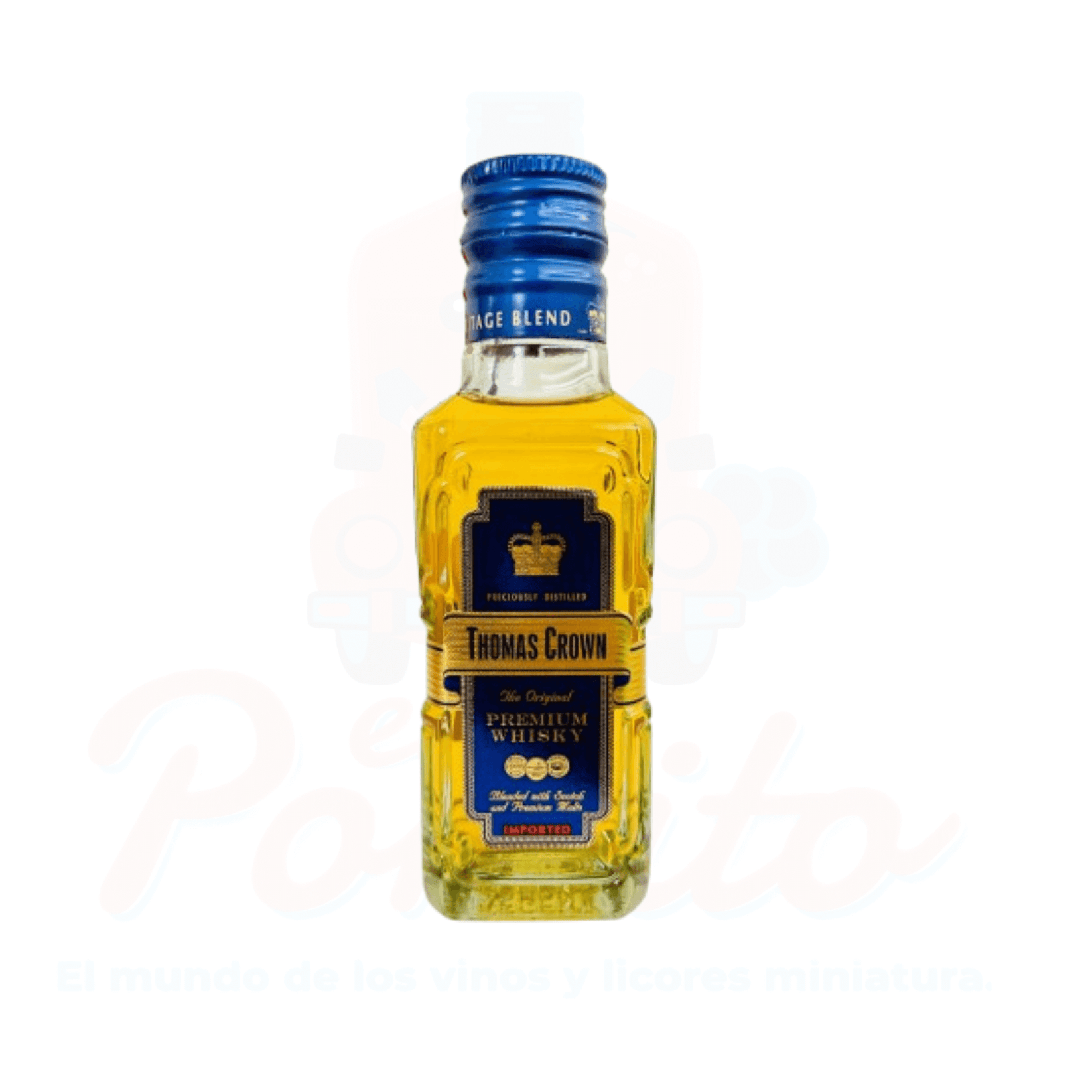 Mini Whisky Thomas Crown 90ml. El Pomito