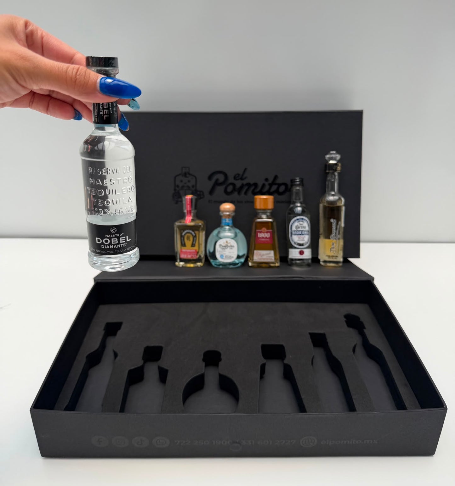 Mini Colección Tequilas Combinado (Reposado y Plata) 50ml