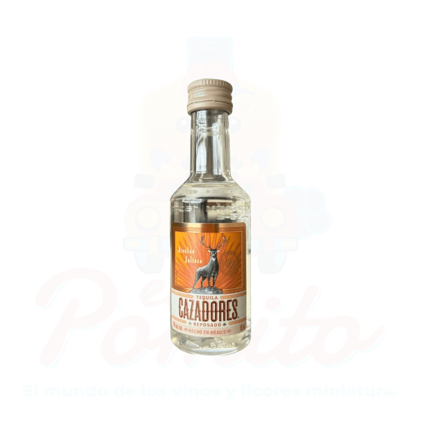 Mini Tequila Cazadores 50 ml.