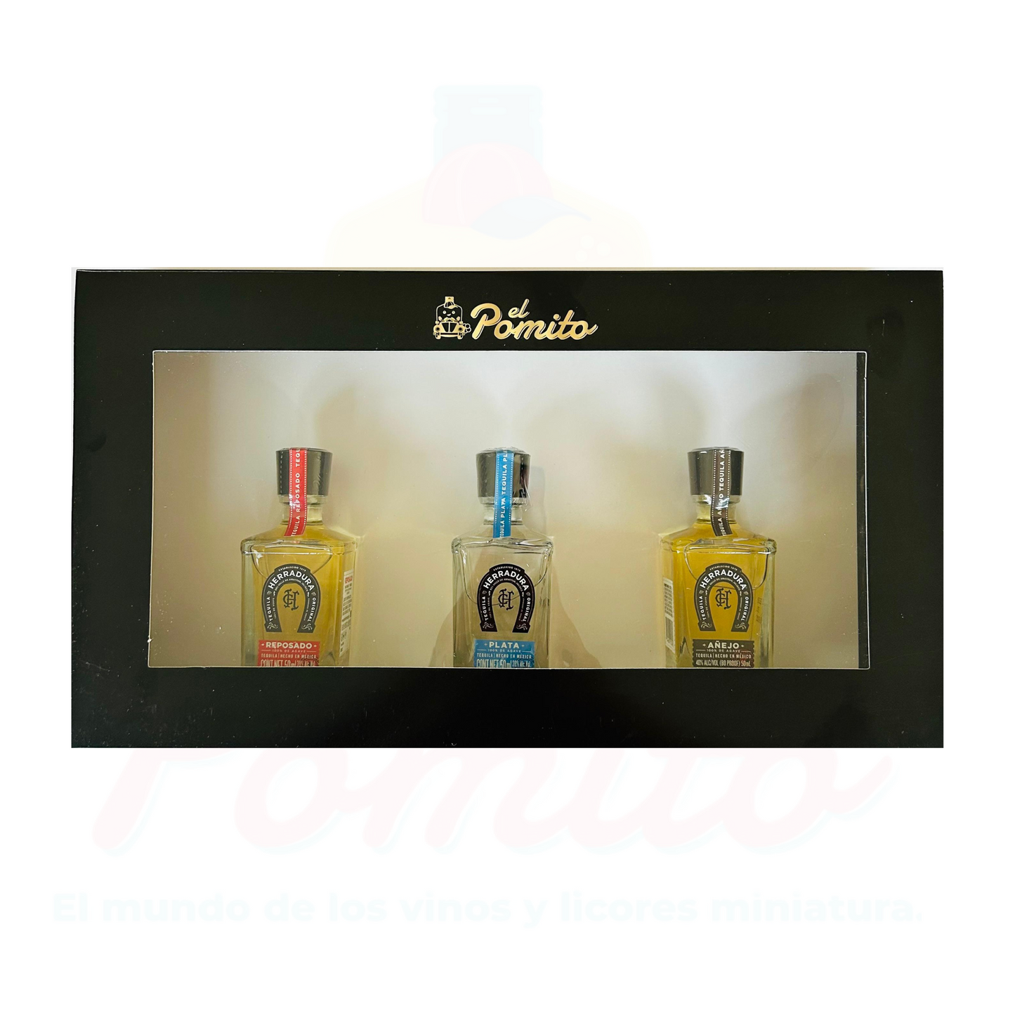 Mini Estuche de Tequilas Herradura 50ml