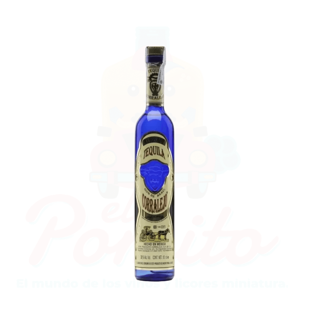 Mini Tequila Corralejo Reposado 100 ml. El Pomito