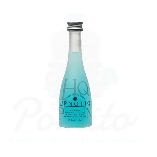 Mini Licor Hpnotic 50 ml. Botella de Vidrio