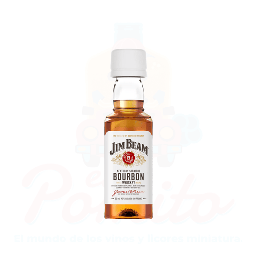 Mini Whisky Jim Beam Bourbon 50 ml.