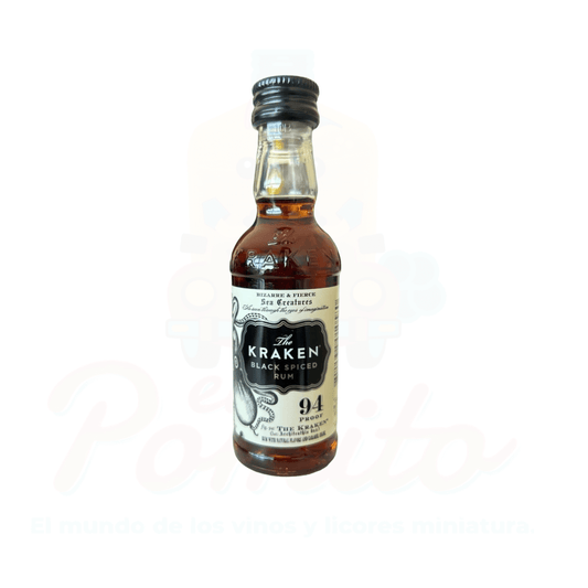 Mini Ron Kraken Blanco 50 ml.