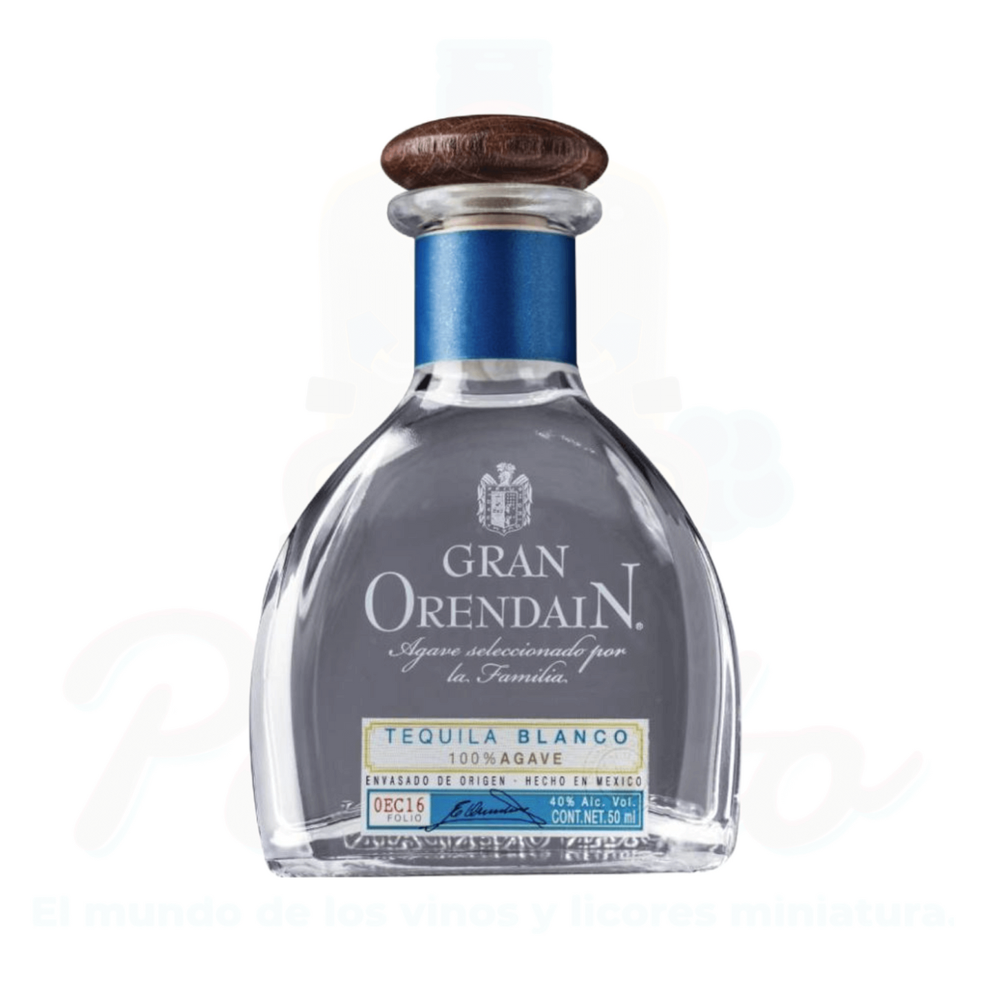 Mini Tequila Gran Orendain Blanco 50ml.