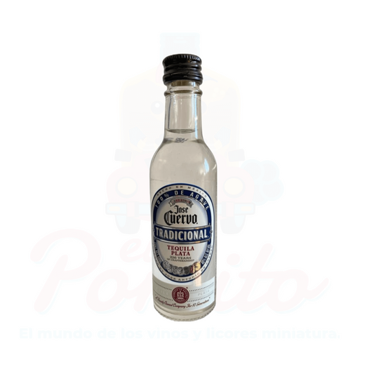 Mini Tequila Jose Cuervo Tradicional Plata 50 ml.