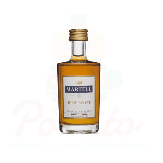 Mini Cogñac Martell Blue Swift 50 ml.