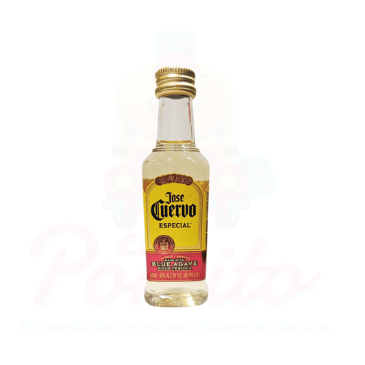 Mini Tequila Jose Cuervo Especial Gold 50 ml.