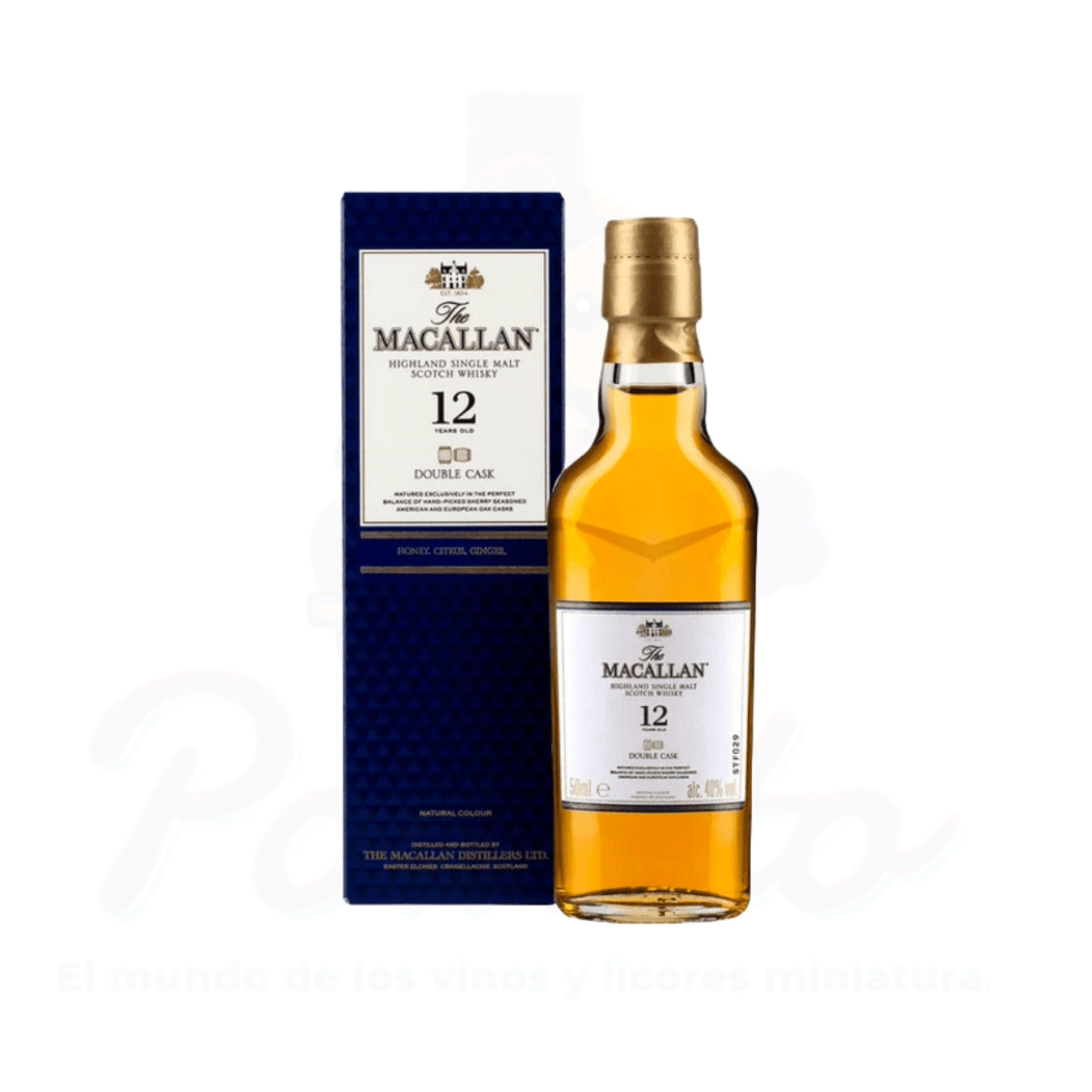 Mini Whisky The Macallan 12 50 ml.