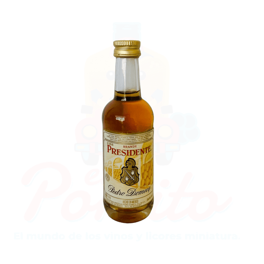 Mini Brandy Presidente 50 ml.