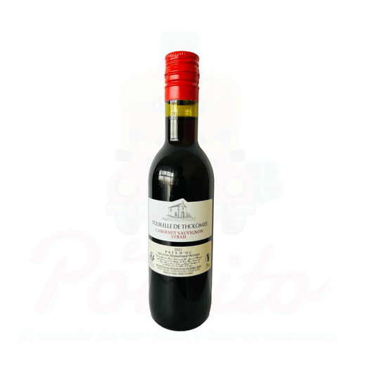 Mini Vino Tinto Tour Elle De Tholomies Cabernet Sauvignon Syrah 187 ml.