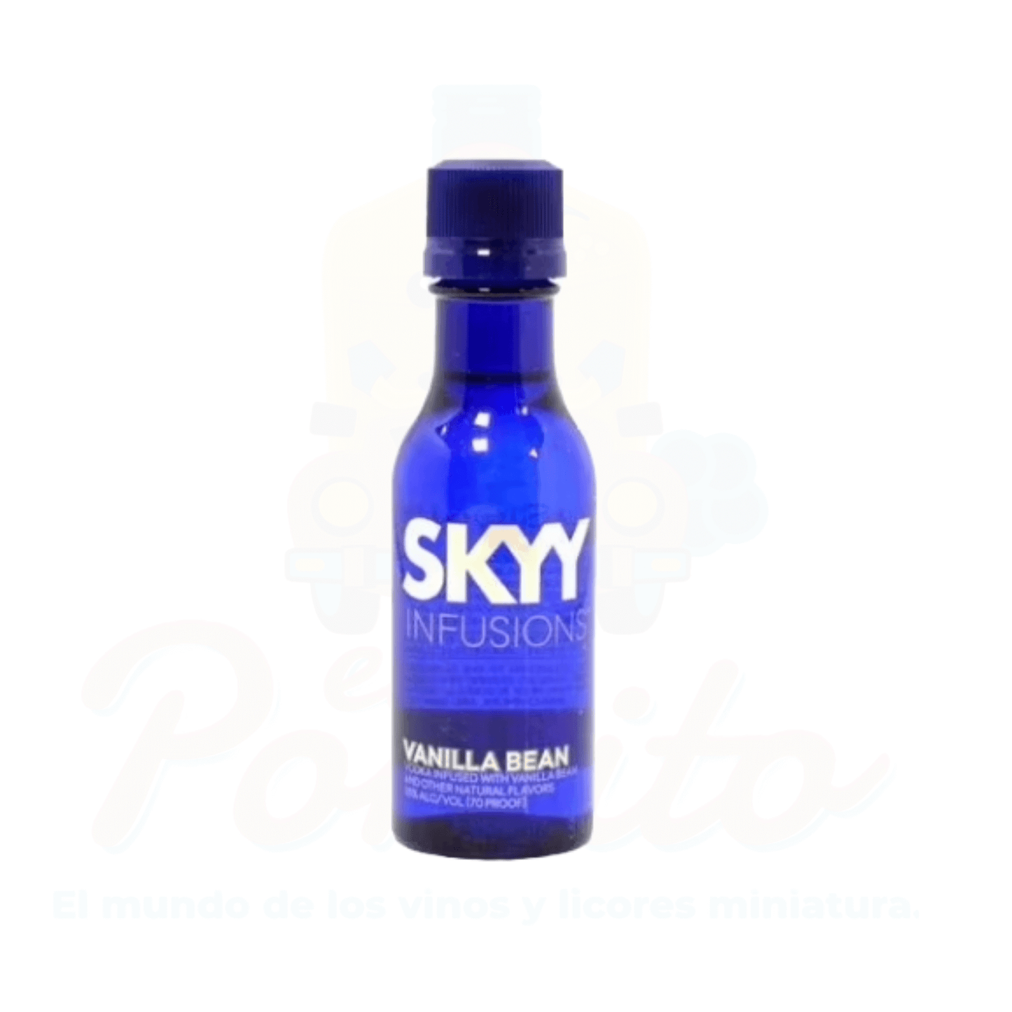 Mini Vodka Skyy Infusions Vainilla 50 ml.